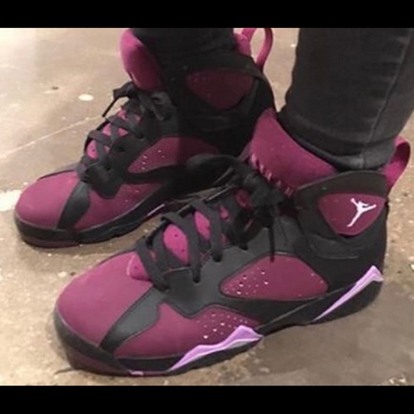 maroon jordan 7s